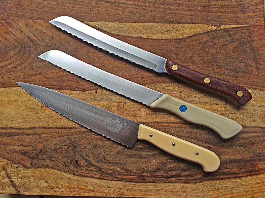 Serrated knives in kitchen?